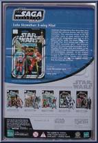 Luke Skywalker (X-Wing Pilot) from Star Wars - Saga Collection - Vintage Saga Collection manufactured by Hasbro [Back]