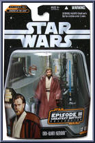 Obi-Wan Kenobi from Star Wars - Saga Collection - Episode III Heroes & Villains manufactured by Hasbro [Front]