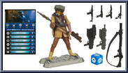 Princess Leia (Boushh Disguise) Action Figure
