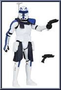 Captain Rex (The Clone Wars) from Star Wars - Saga Legends (2013) - Basic Series manufactured by Hasbro [Loose]
