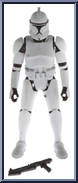 Clone Trooper (Attack Of The Clones) from Star Wars - Saga Legends (2013) - Basic Series manufactured by Hasbro [Loose]