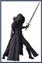 Kylo Ren from Star Wars - S.H. Figuarts - Episode VII - The Force Awakens manufactured by Bandai [Loose]
