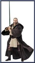 Qui-Gon Jinn from Star Wars - S.H. Figuarts - Episode I - Phantom Menace manufactured by Bandai [Loose]