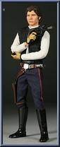 Han Solo: Smuggler (Tatooine) (Exclusive) from Star Wars - Heroes of the Rebellion manufactured by Sideshow [Loose]