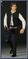 Han Solo: Smuggler (Tatooine) from Star Wars - Heroes of the Rebellion manufactured by Sideshow [Loose]