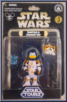 Donald Duck as Commander Cody from Star Wars - Star Tours - Basic Series manufactured by Disney [Front]