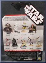 Stormtrooper from Star Wars - Unleashed - Battle Packs - Singles manufactured by Hasbro [Back]