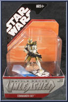 Commander Bly from Star Wars - Unleashed - Battle Packs - Singles manufactured by Hasbro [Front]