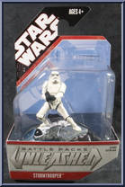 Stormtrooper from Star Wars - Unleashed - Battle Packs - Singles manufactured by Hasbro [Front]