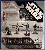 Battle of Kashyyyk: Yoda's Elite Clone Troopers from Star Wars - Unleashed - Battle Packs manufactured by Hasbro [Back]