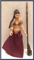 Princess Leia (Slave Outfit) from Star Wars - Vintage Collection - Basic Series manufactured by Hasbro [Loose]