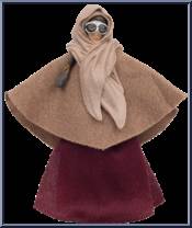 Princess Leia (Sandstorm Outfit) from Star Wars - Vintage Collection - Basic Series manufactured by Hasbro [Loose]