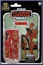 Battle Droid from Star Wars - Vintage Collection (2018) - Clone Wars 2D Micro Series manufactured by Hasbro [Front]