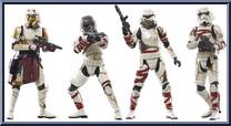 Captain Enoch and Thrawn's Night Troopers from Star Wars - Vintage Collection (2018) - Ahsoka manufactured by Hasbro [Loose]
