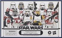 Captain Enoch and Thrawn's Night Troopers from Star Wars - Vintage Collection (2018) - Ahsoka manufactured by Hasbro [Front]