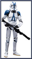 Clone Trooper (501st Legion) from Star Wars - Vintage Collection (2018) - Clone Wars manufactured by Hasbro [Loose]