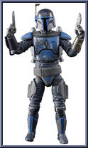 Mandalorian Death Watch Airborne Trooper from Star Wars - Vintage Collection (2018) - Clone Wars manufactured by Hasbro [Loose]