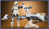 Speeder Bike (Scout Trooper & Grogu) from Star Wars - Vintage Collection (2018) - Mandalorian manufactured by Hasbro [Loose]