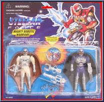Robotic Warrior 2-Pack Action Figure