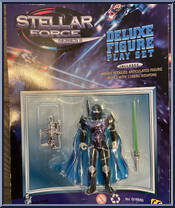 Black Warrior (Purple Chest / Blue Cape) Action Figure