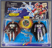 Black Warrior / Purple Warrior Action Figure