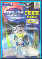 Light-Up Warrior (Blue) Action Figure
