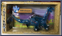 StikBrontosaurus (Clear Blue) from Stikbot - Mega Dino manufactured by Zing [Front]