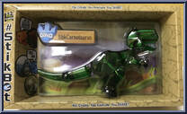 StikCarnotaurus (Clear Green) from Stikbot - Mega Dino manufactured by Zing [Front]