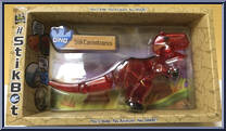 StikCarnotaurus (Clear Red) from Stikbot - Mega Dino manufactured by Zing [Front]