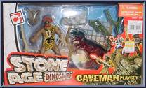 Caveman Playset (Brooder and Carnotaurus) Action Figure