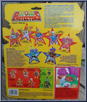 Chester (The Gridiron Giant) from Stone Protectors - Sports Heroes manufactured by Ace Novelty [Back]