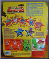 Cornelius (The Grandslam Guru) from Stone Protectors - Sports Heroes manufactured by Ace Novelty [Back]