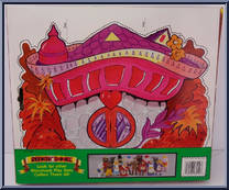 Alice in Wonderland from Story Book - Box Play Sets manufactured by HG Toys [Back]