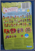 Apple-Dumplin' (on a Sled) from Strawberryland Miniatures - Miniatures manufactured by Kenner [Back]