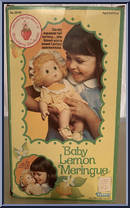 Baby Lemon Meringue from Strawberry Shortcake - Baby Dolls manufactured by Kenner [Back]