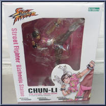 Chun-Li (Pink Costume) from Street Fighter - Statues manufactured by Kotobukiya [Front]