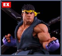 Ryu (V Trigger Player 2 Blue EX) Action Figure