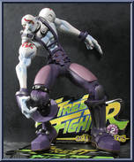 Necro (Player One, Purple) from Street Fighter - Round 2 manufactured by ReSaurus [Loose]