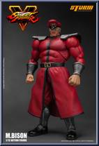 M. Bison (Red Outfit) from Street Fighter - Basic Series manufactured by Storm Collectibles [Loose]