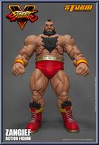 Zangief (Red Shorts) from Street Fighter - Basic Series manufactured by Storm Collectibles [Loose]