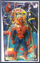 Spider-Man (Red / Blue) from Super Change - Bootleg Series manufactured by Unknown [Front]