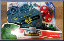 Helicarrier from Super Hero Adventures - Basic Series manufactured by Hasbro [Front]