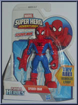 Spider-Man from Super Hero Adventures - Squeeze Legs manufactured by Hasbro [Front]
