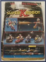 Robot from Super K Robot - Basic Series manufactured by Ceppi Ratti [Back]