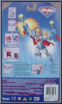 Supergirl from Superman - Animated Series - Series 3 manufactured by Kenner [Back]
