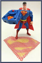 Superman (Capture Net) from Superman - Animated Series - Series 1 manufactured by Kenner [Loose]