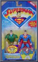 Superman (Quick Change) from Superman - Animated Series - Series 1 manufactured by Kenner [Front]