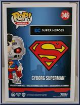 Cyborg Superman from Superman - Pop! Vinyl Figures manufactured by Funko [Back]