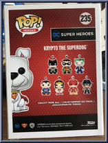 Krypto the Superdog (Specialty Series) from Superman - Krypto the Superdog Pop! manufactured by Funko [Back]