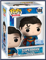 Superman (Battle Damaged) from Superman - Pop! Vinyl Figures manufactured by Funko [Front]